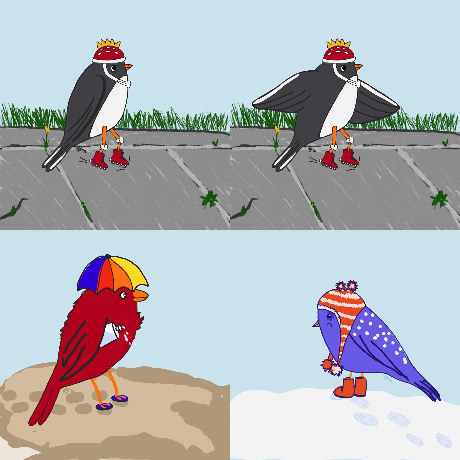 Birds đ„° - image 1 - student project