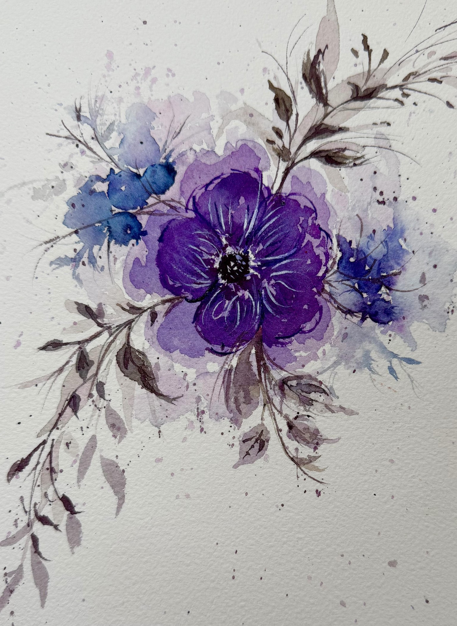 Purple Flowers - image 1 - student project