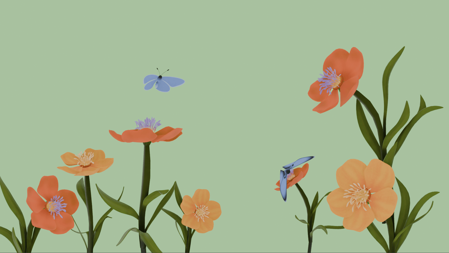 Butterflies in spring time - image 1 - student project