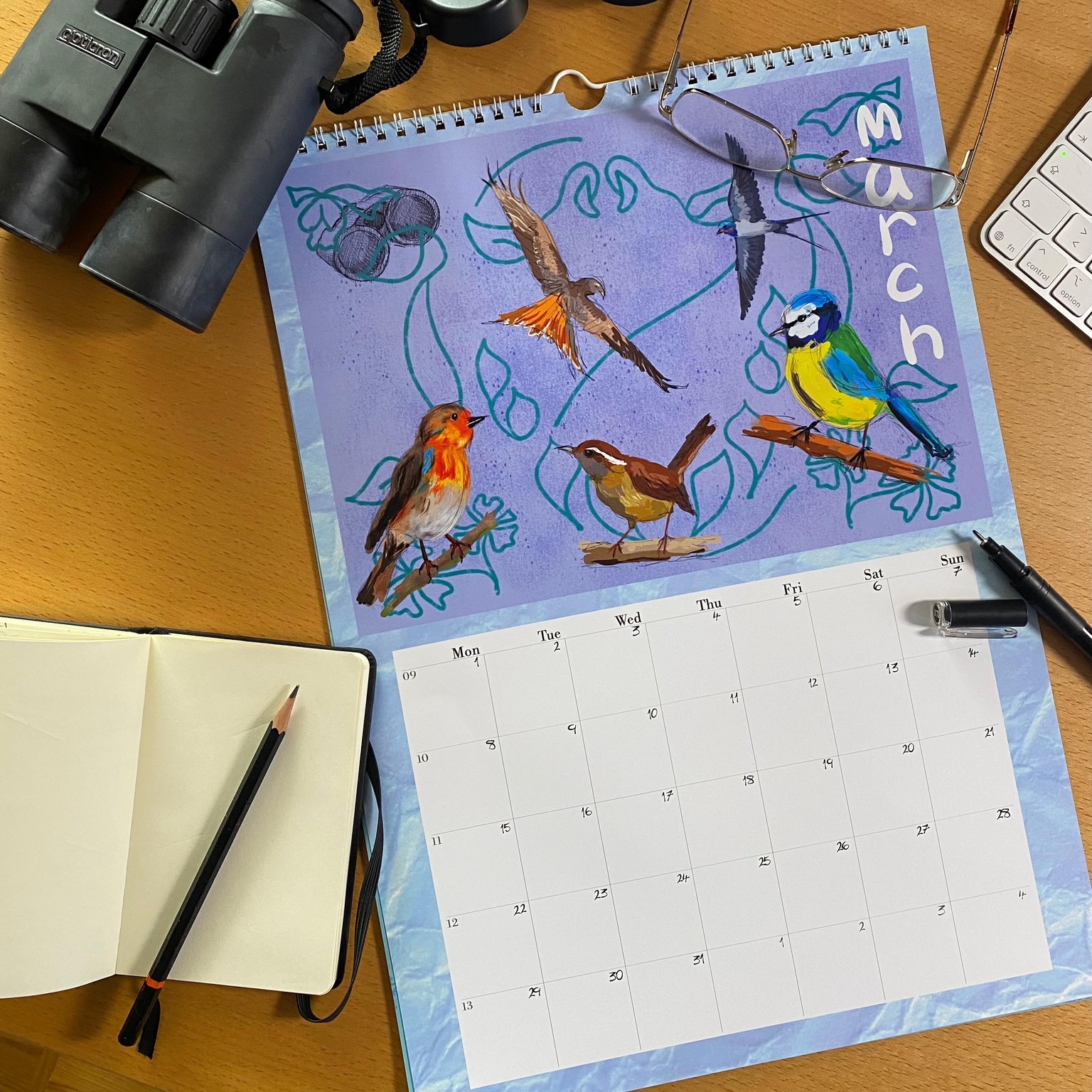 Calendar Art - image 1 - student project