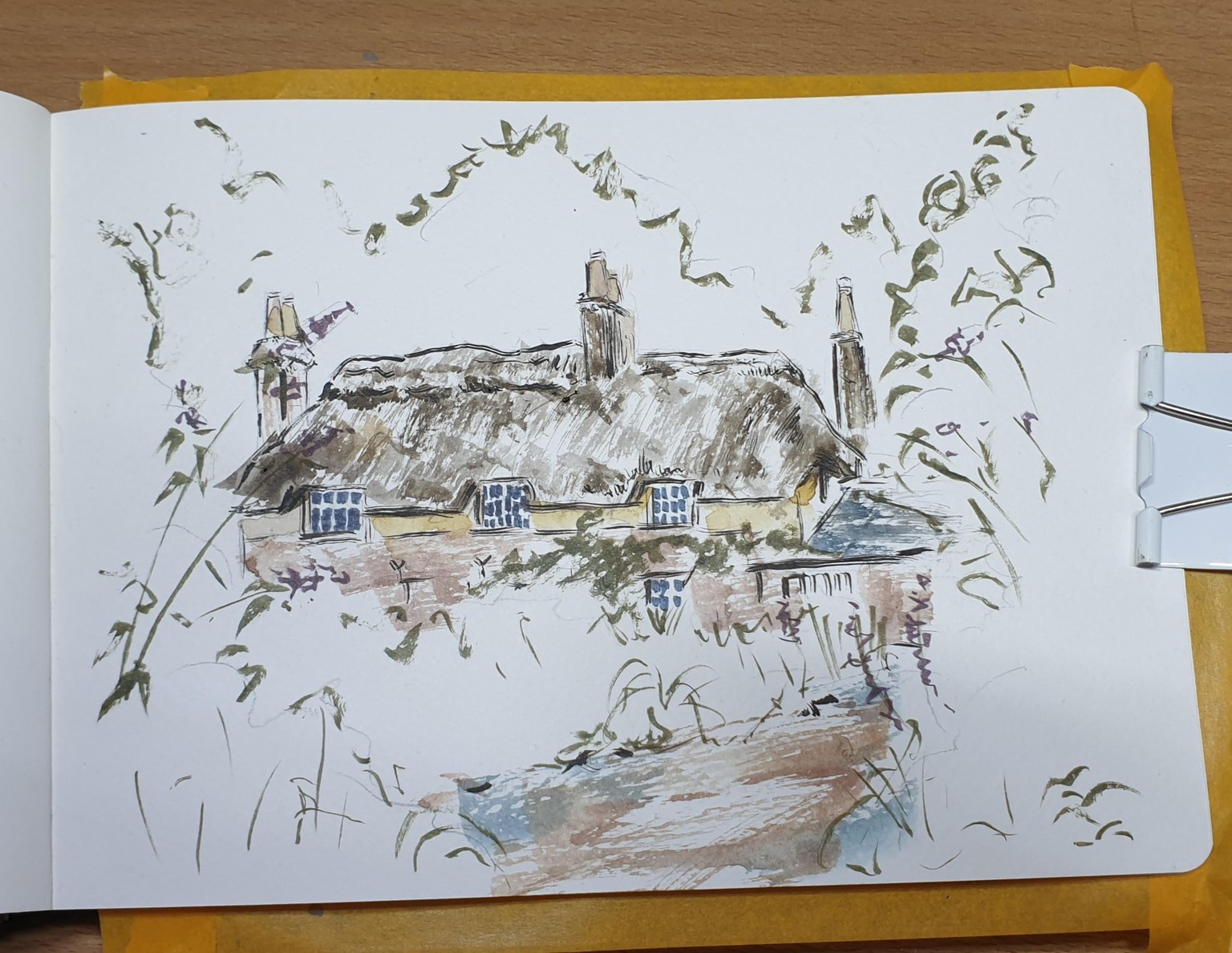 Cottage with chaotic garden - image 2 - student project