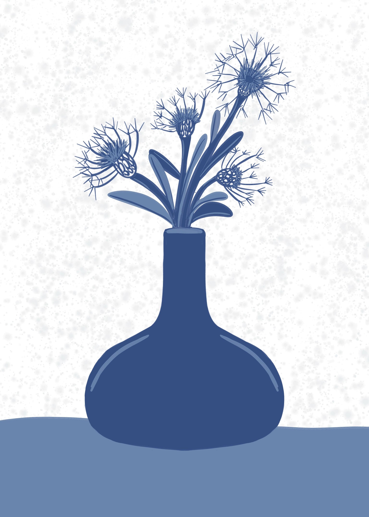 Floral Art in Procreate - image 1 - student project