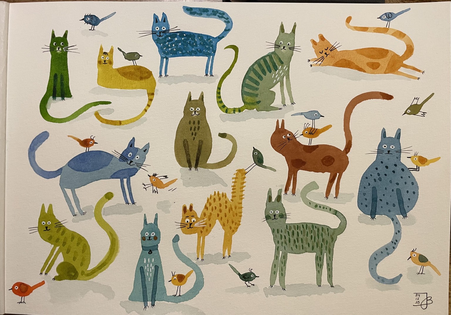 Loose cats and funny birds - image 1 - student project