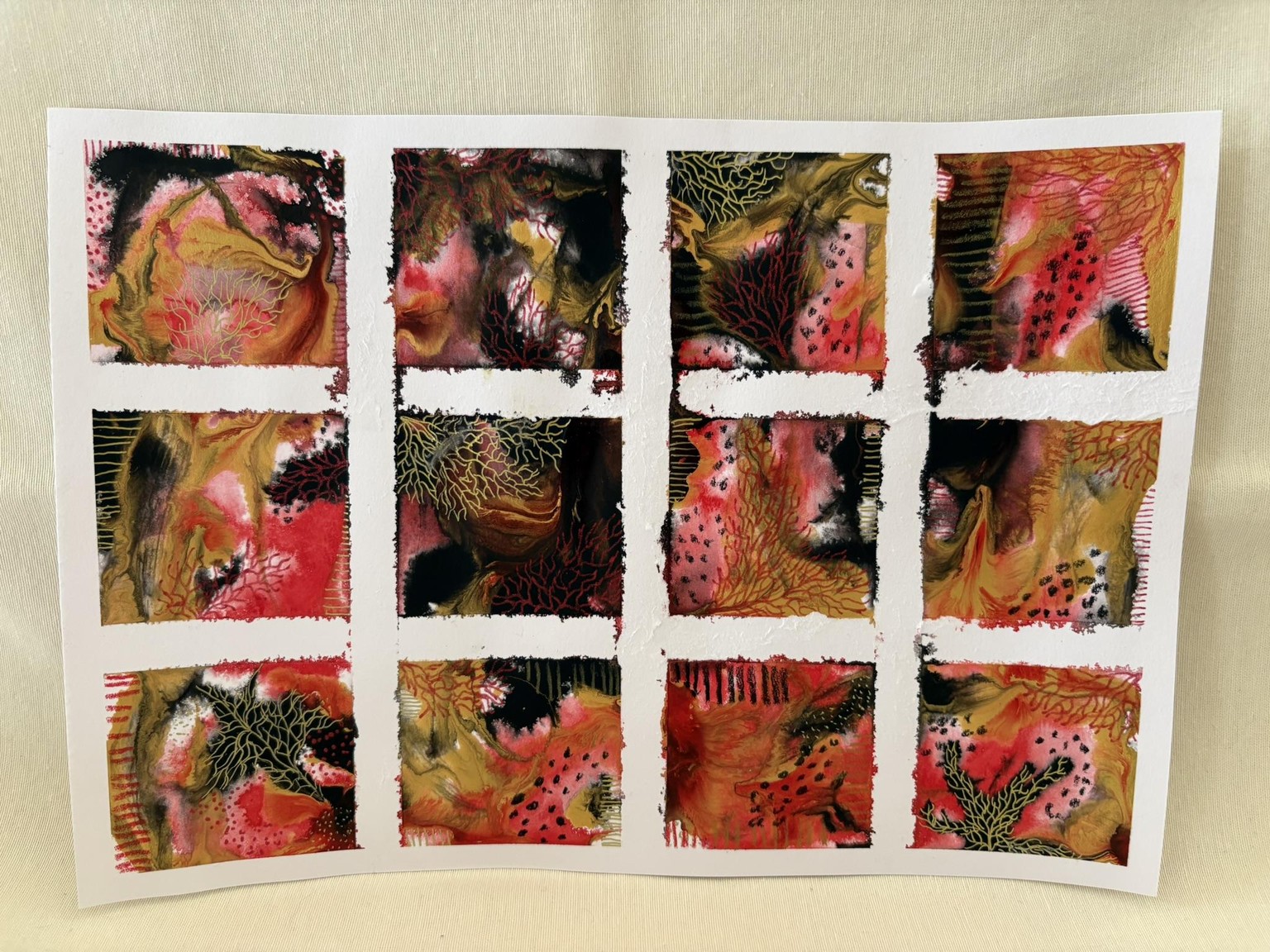 Mixed Media Grids for Creative Flow - image 3 - student project