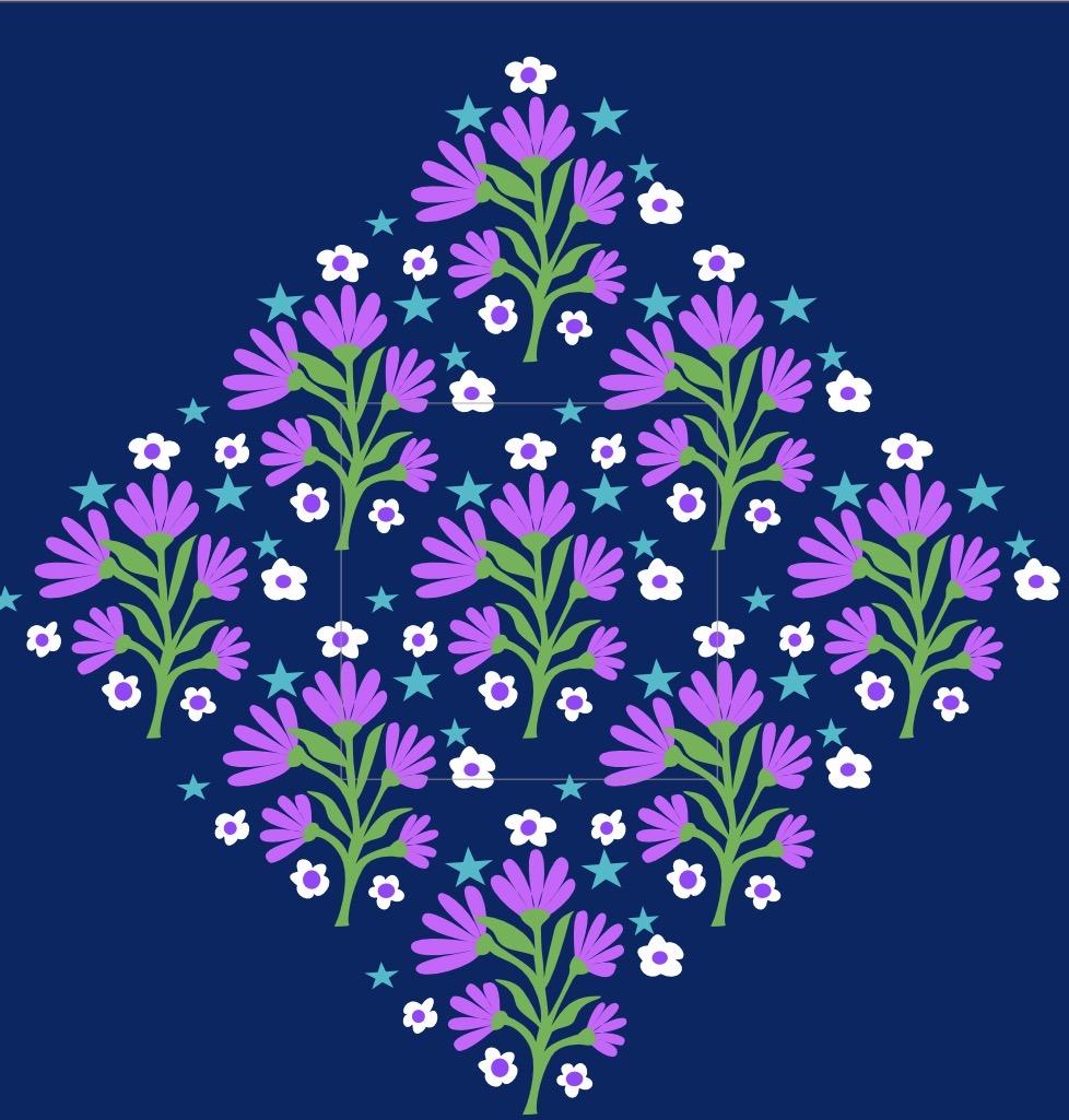Diamond Pattern - image 1 - student project