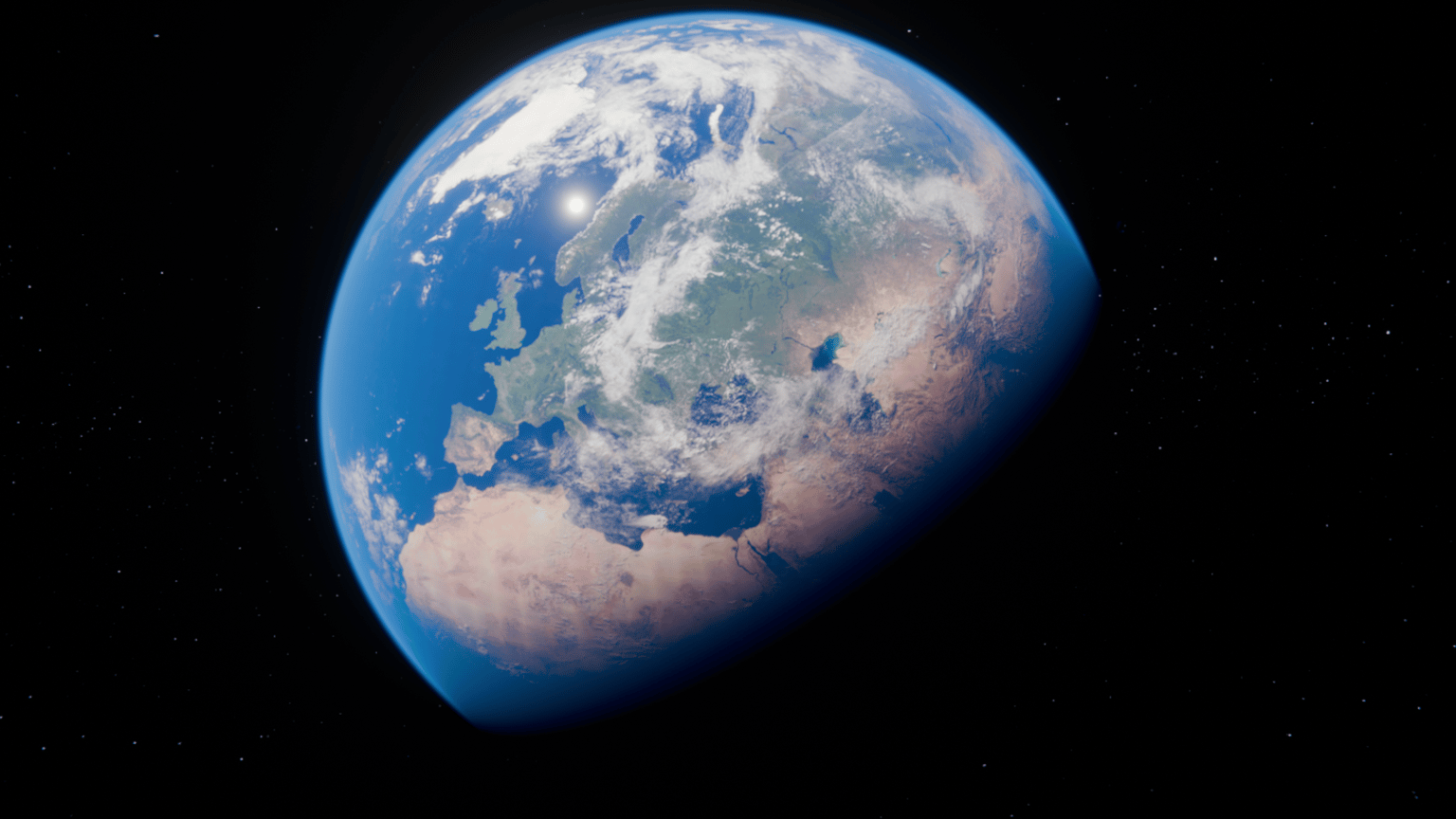 Photorealistic Earth Project - image 2 - student project