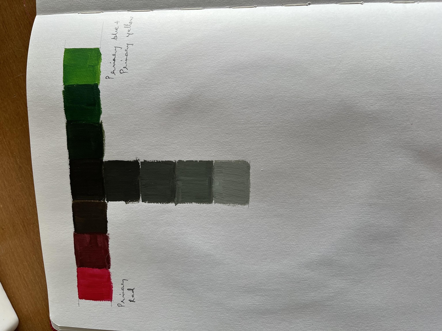 Exploring colour with acrylics - image 3 - student project