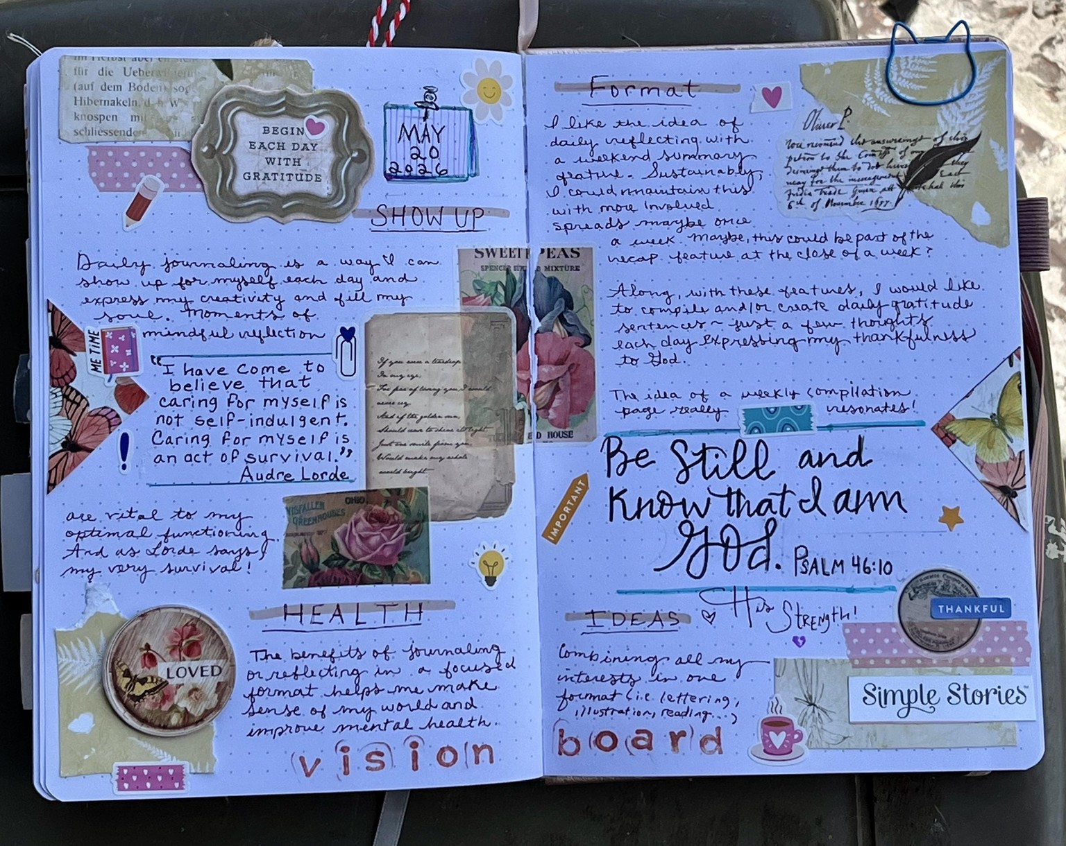 Vision Board for Journaling - image 1 - student project