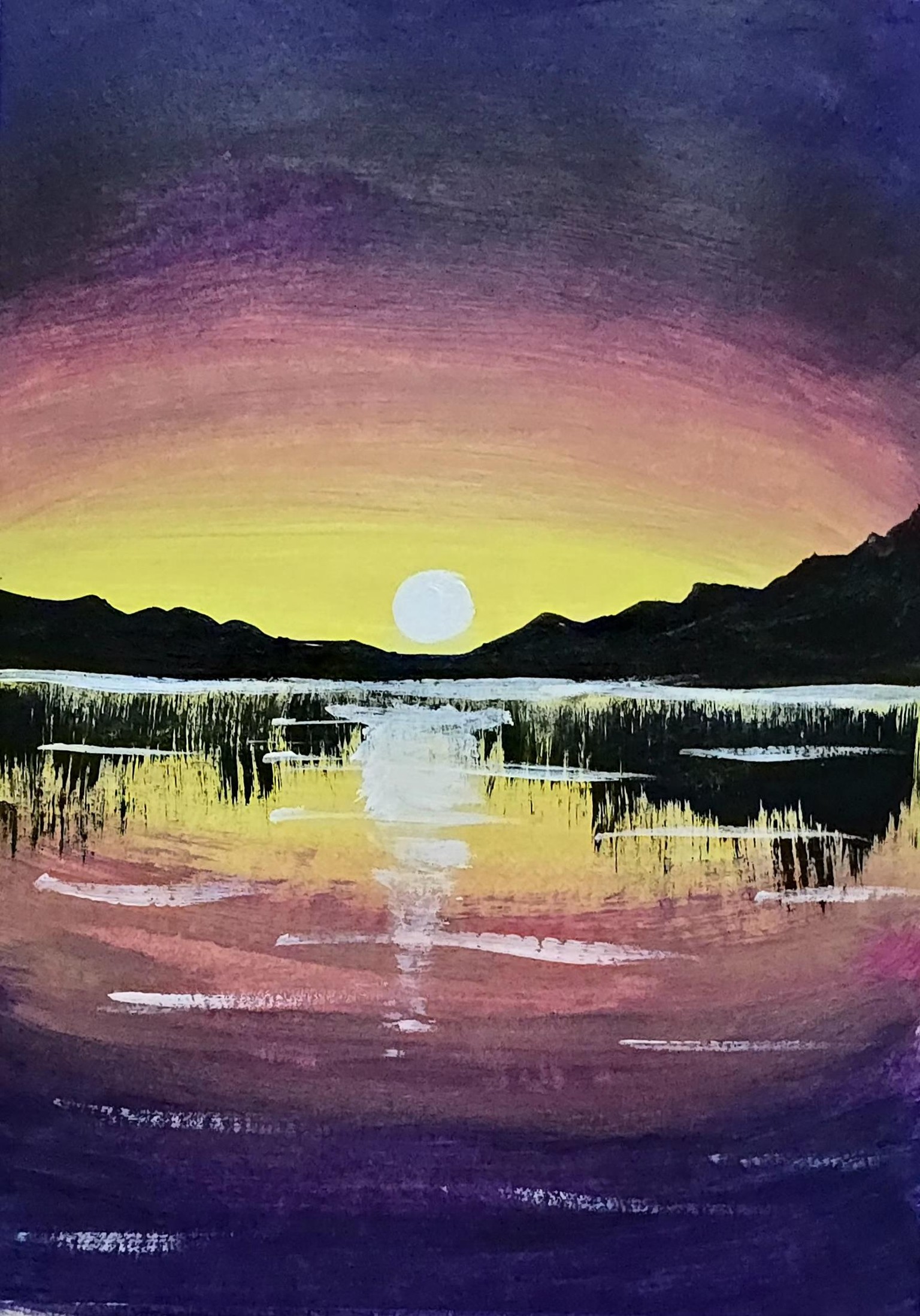 Acrylic landscapes - image 9 - student project