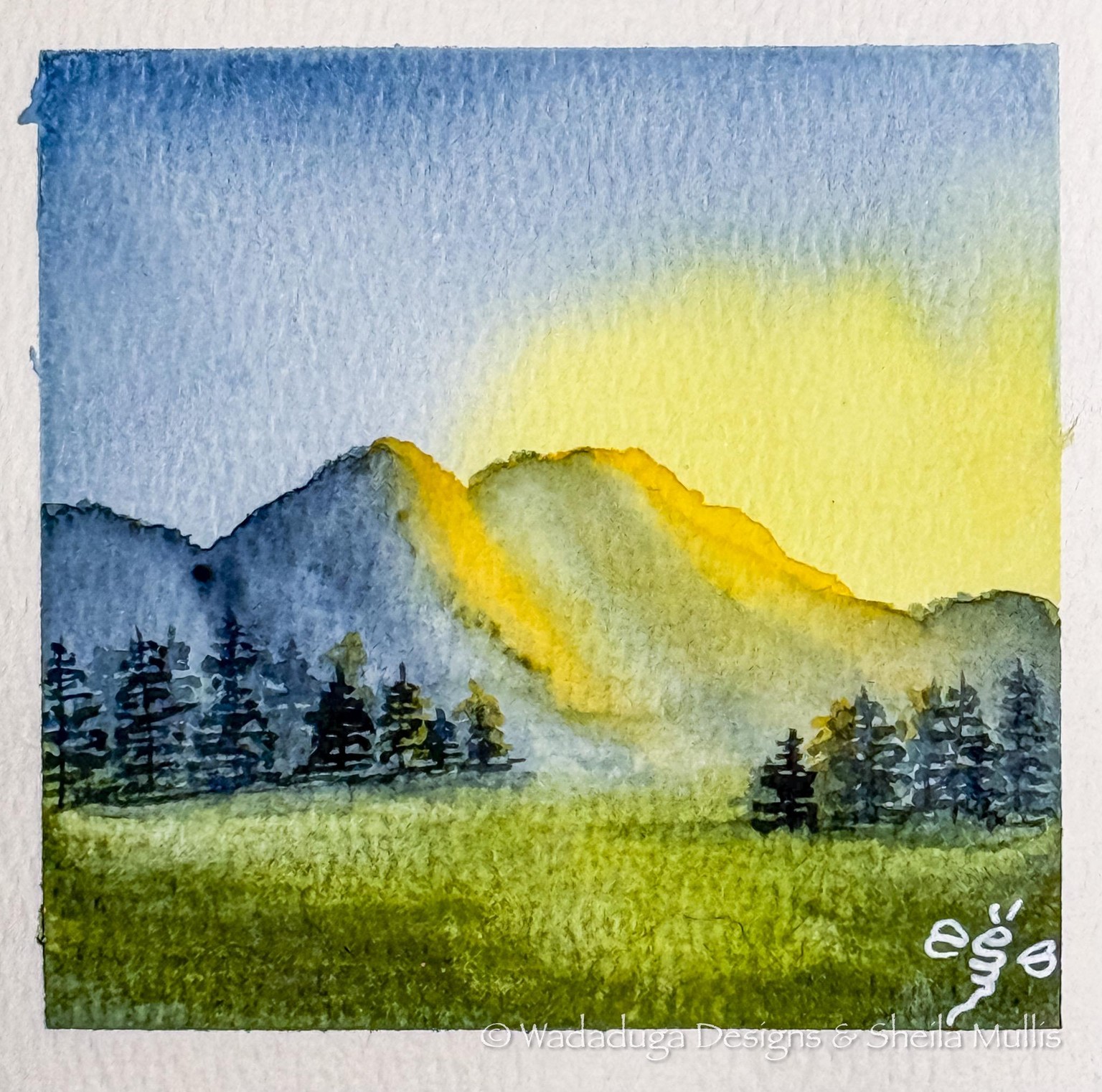 15 Minute Watercolor Practice - image 2 - student project