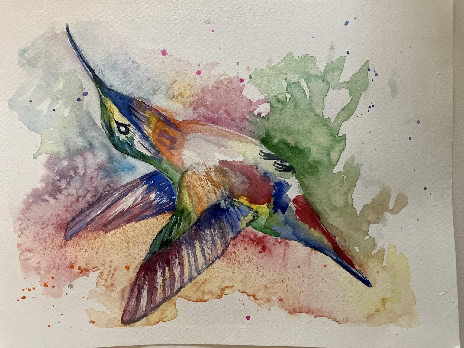 Hummingbird w Will - image 1 - student project