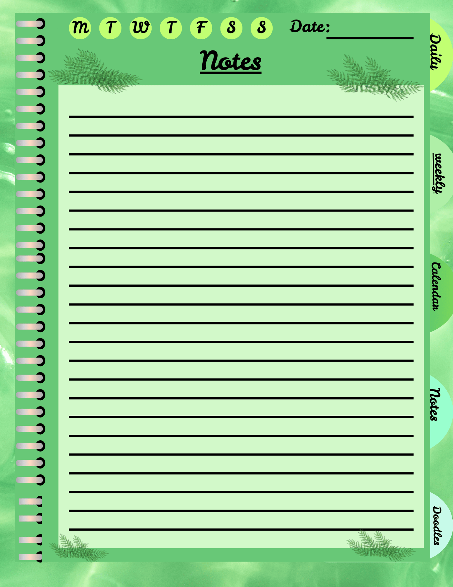 Jenns' planner - image 5 - student project