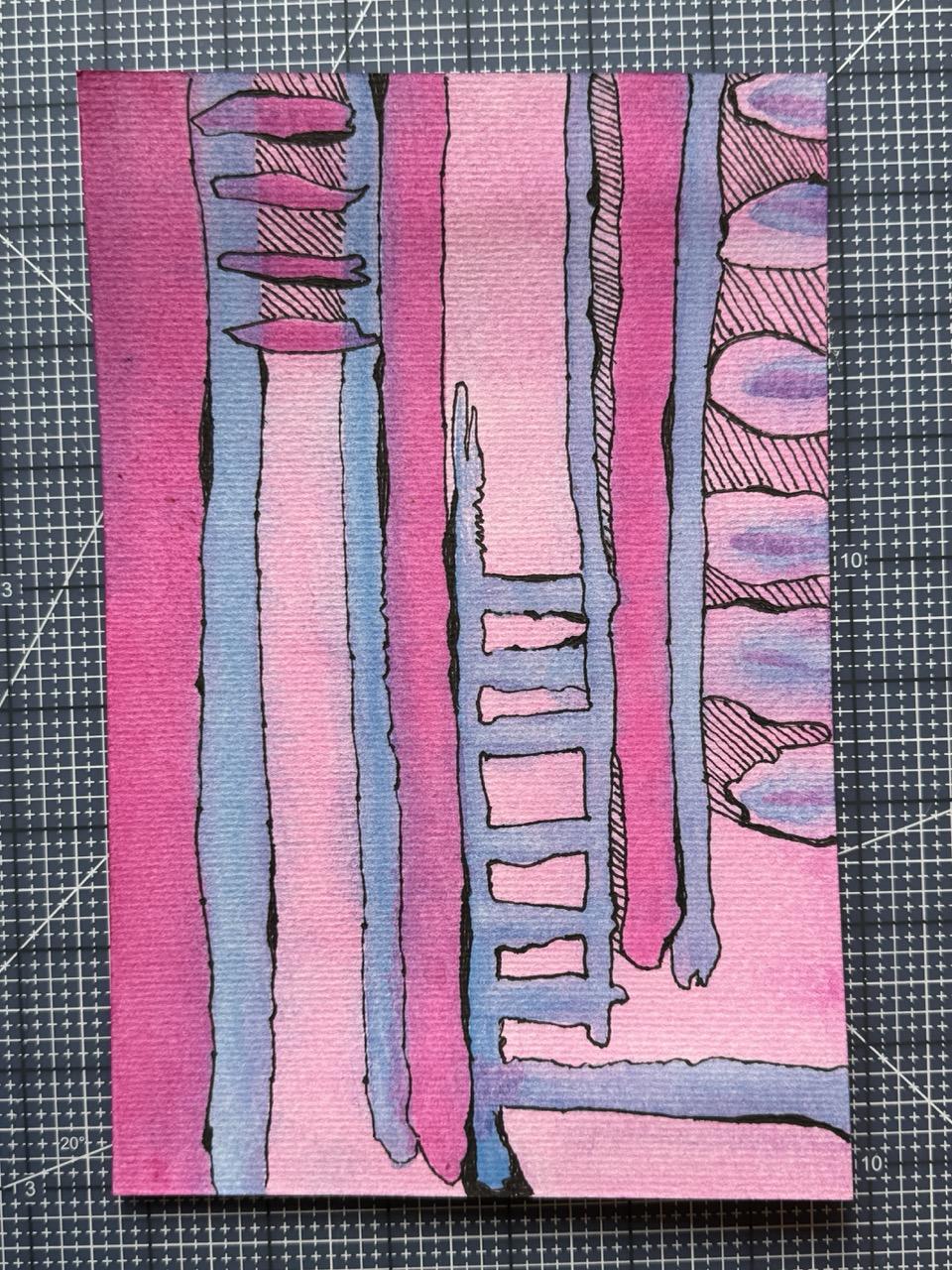 Intuitive Abstract Practice and Inking - image 11 - student project