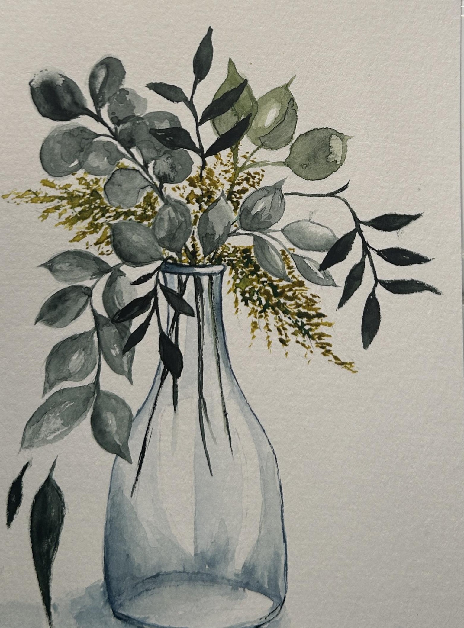 Leaves in a glass jar - image 1 - student project
