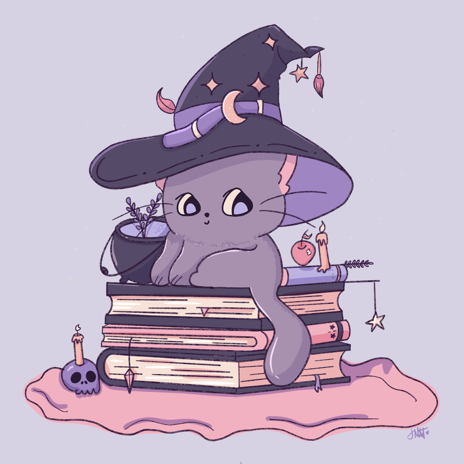 Witchy Cat - image 1 - student project