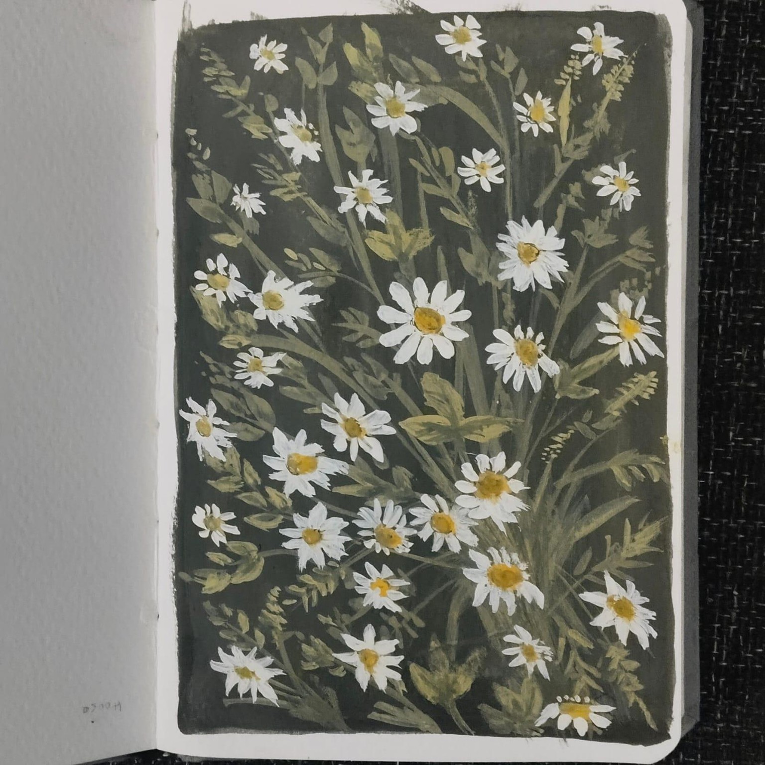 Gouache Sketchbook Series - Florals - image 2 - student project