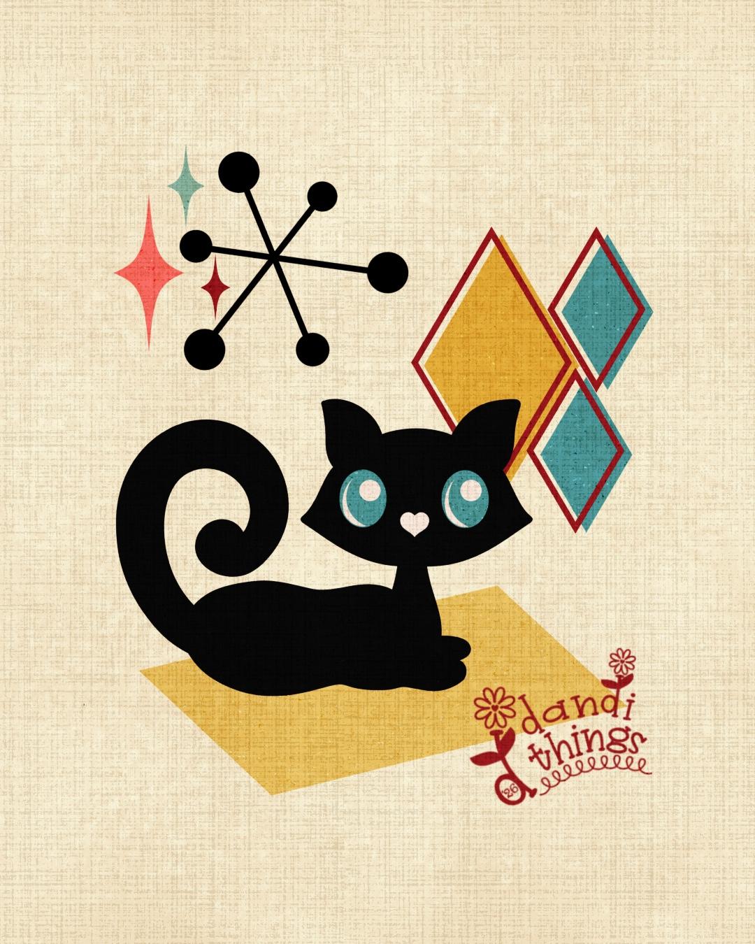 Mid-Century Cat's Meow - image 3 - student project