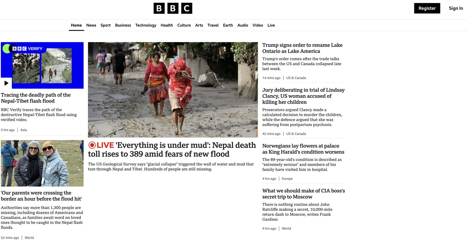 A site recognized as inclusive BBC - image 1 - student project