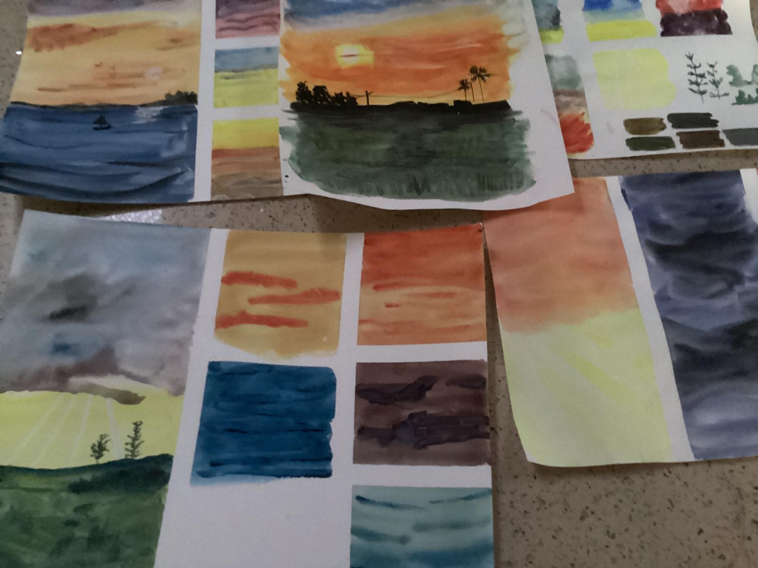 Sunset studies - image 1 - student project
