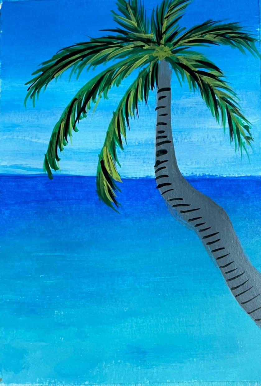 Acrylic landscapes - image 8 - student project