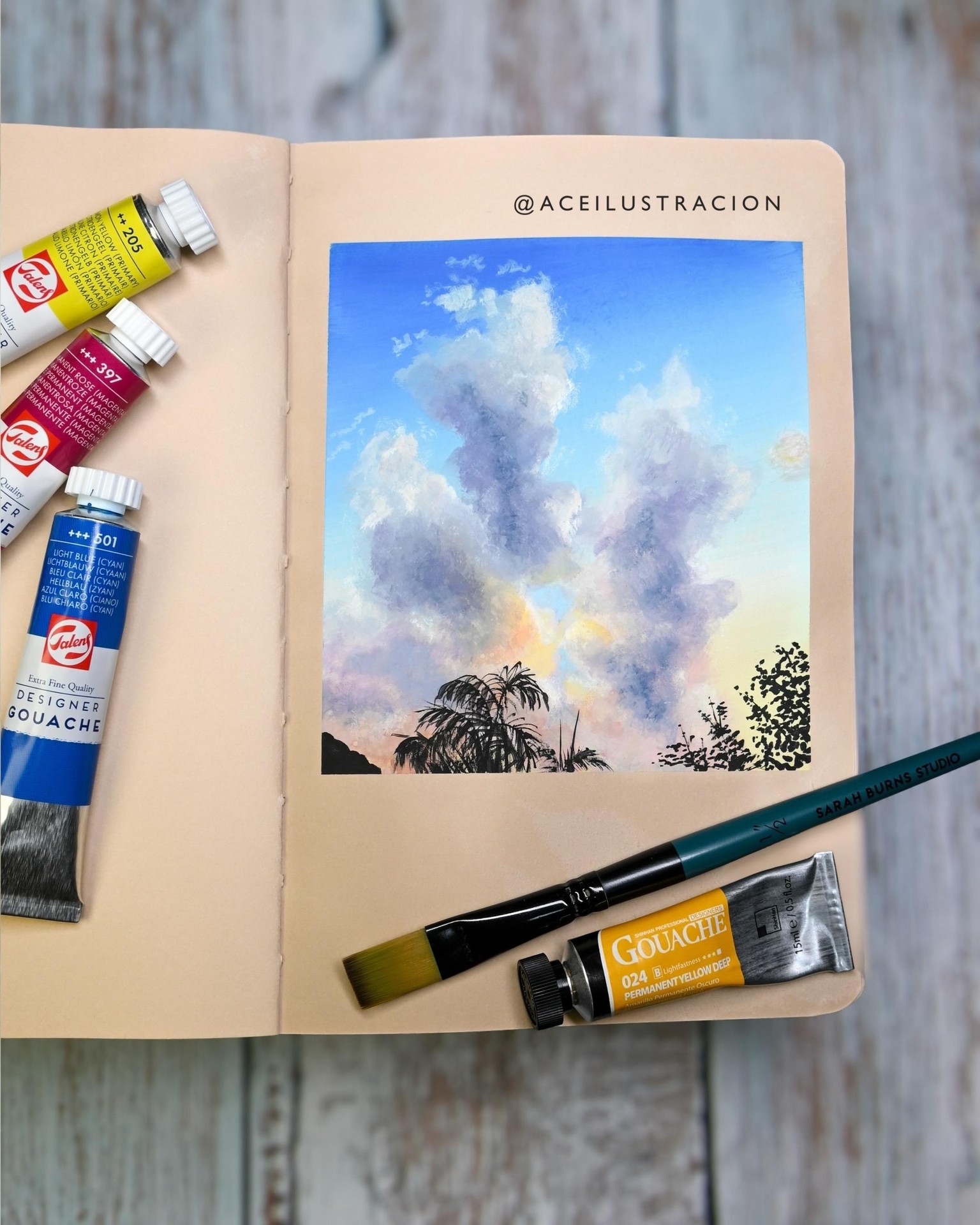 Glowing Clouds - image 1 - student project