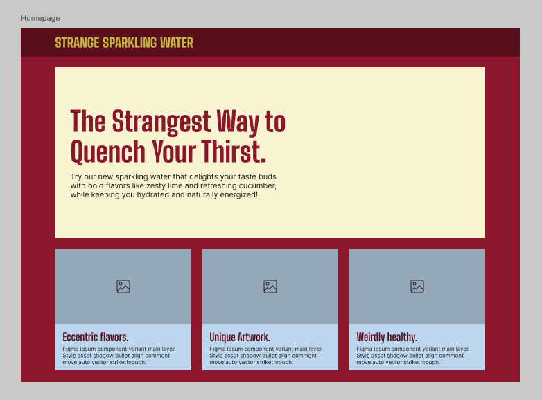 Strange Sparkling Water - image 5 - student project