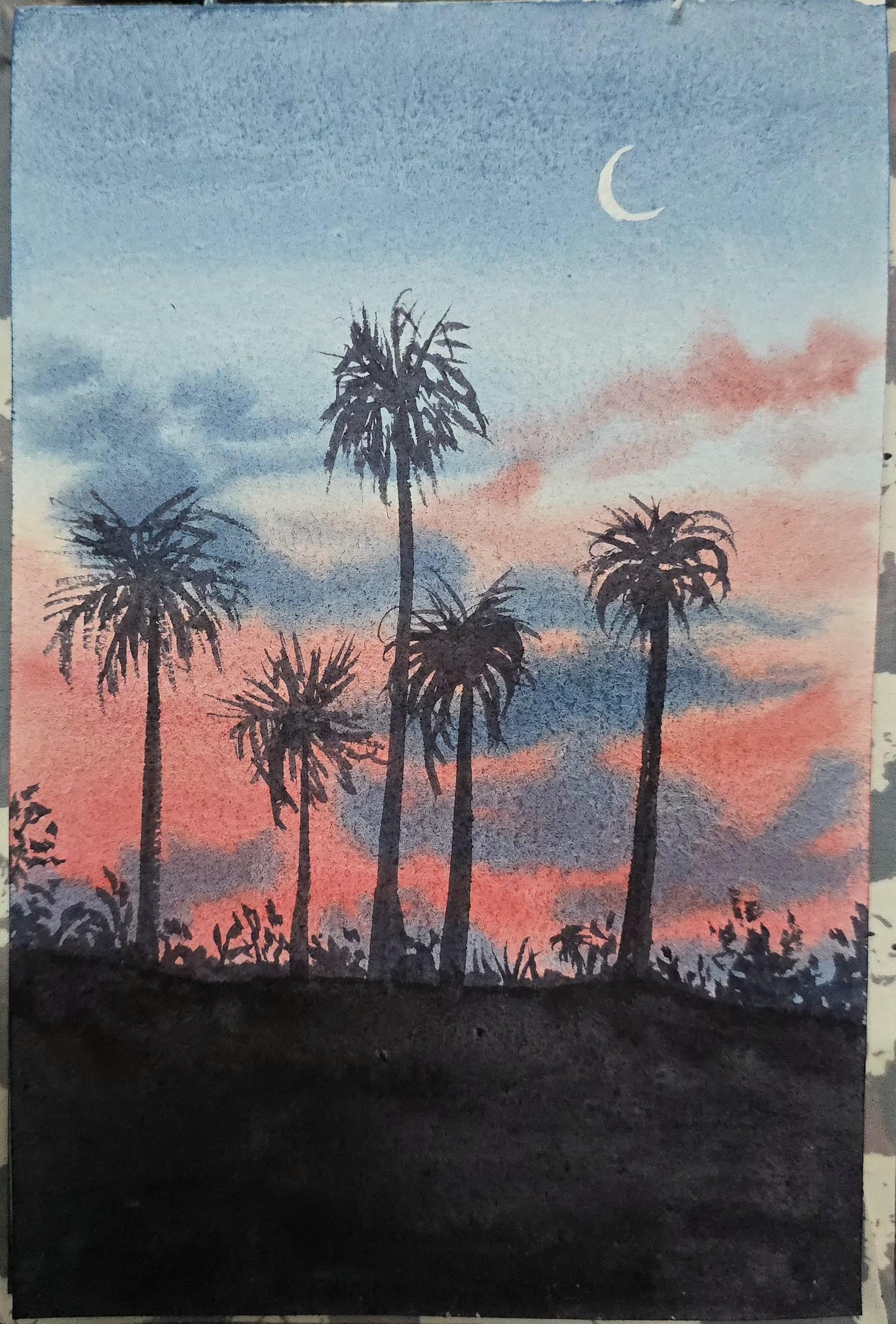 30 days of Unwinding with watercolour - image 21 - student project