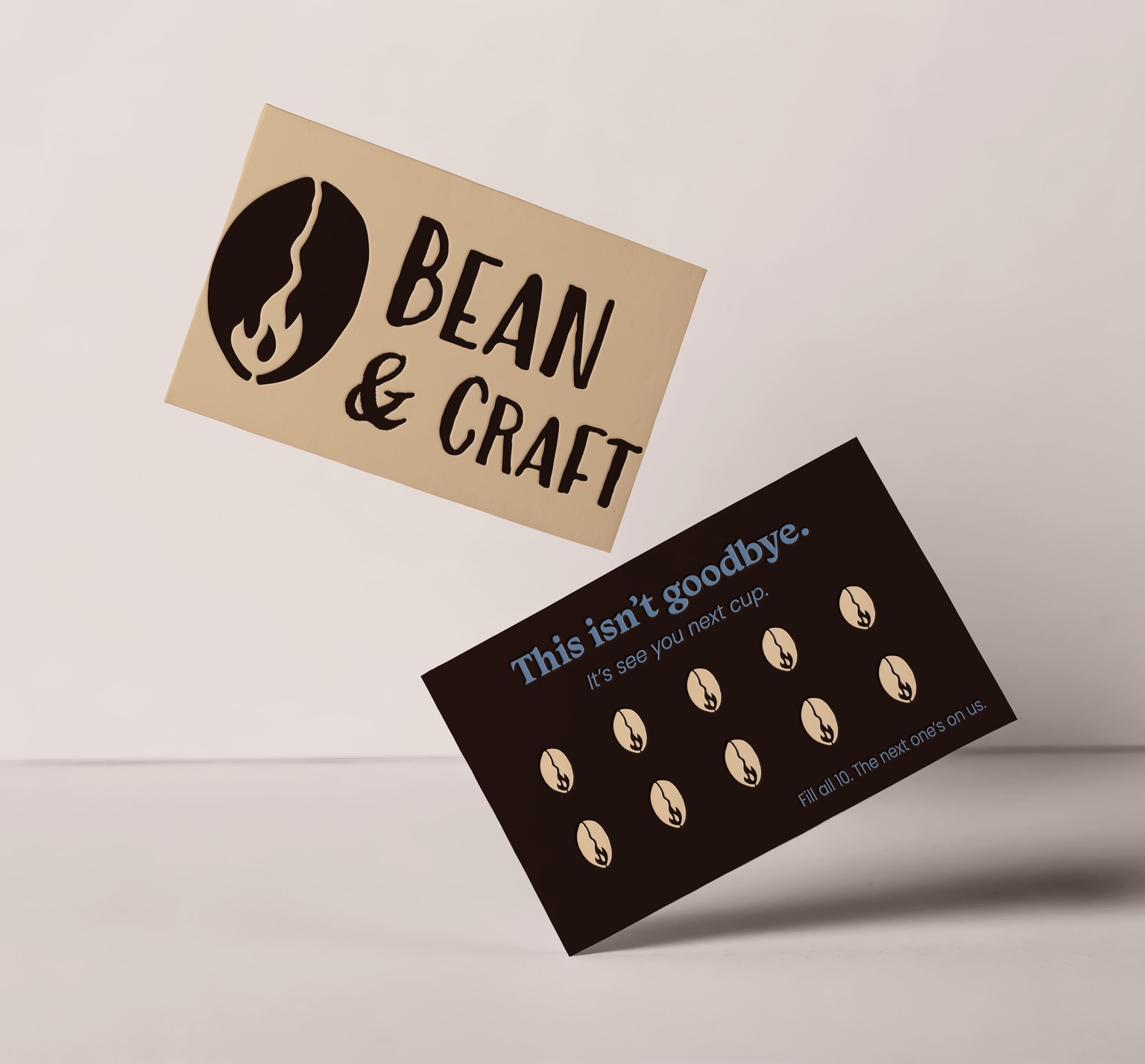 Bean & Craft Logo project - image 8 - student project