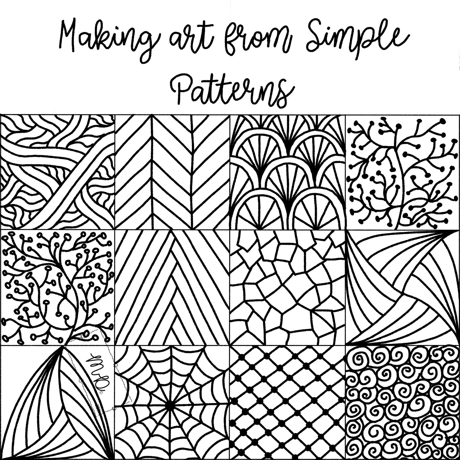 Simple Pattern in a Heart - image 1 - student project