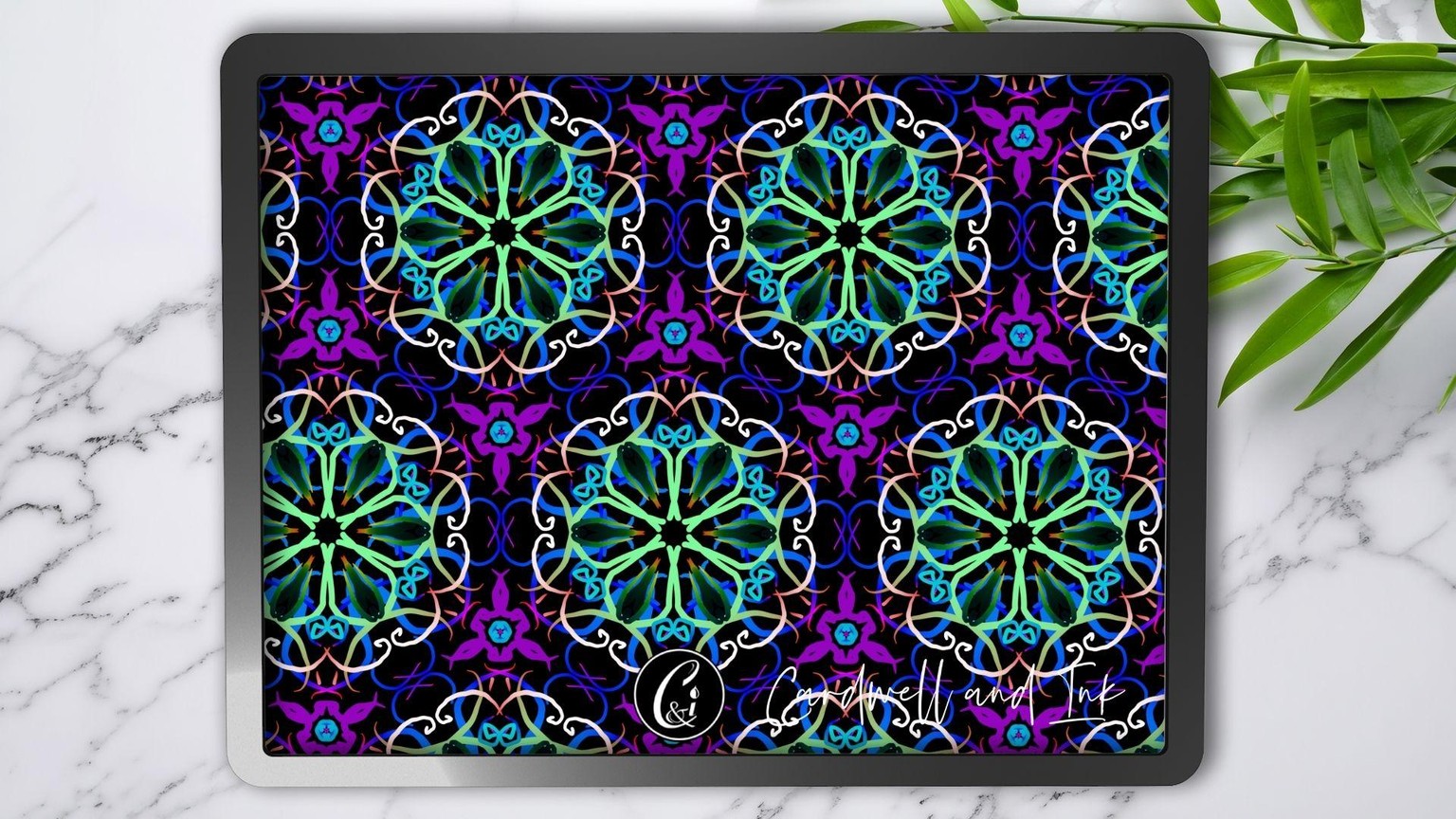 Gradient and watercolour patterns in iOrnament - image 2 - student project