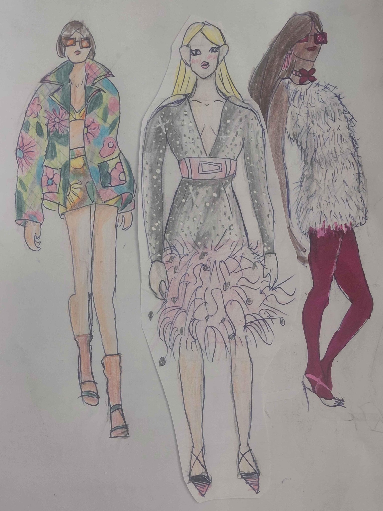 very fun fashion illustrations - image 1 - student project