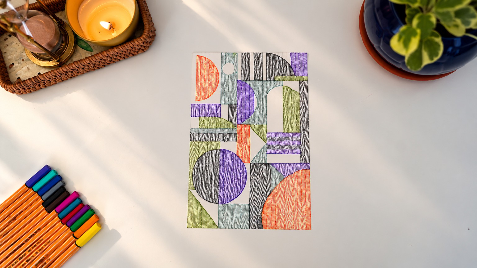 Shapes, Line & Rhythm - image 3 - student project