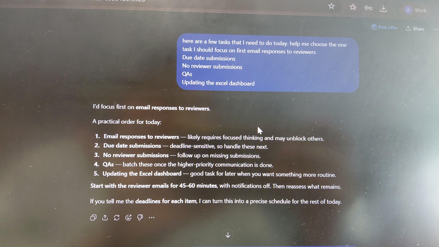 Use AI to plan task faster - image 1 - student project