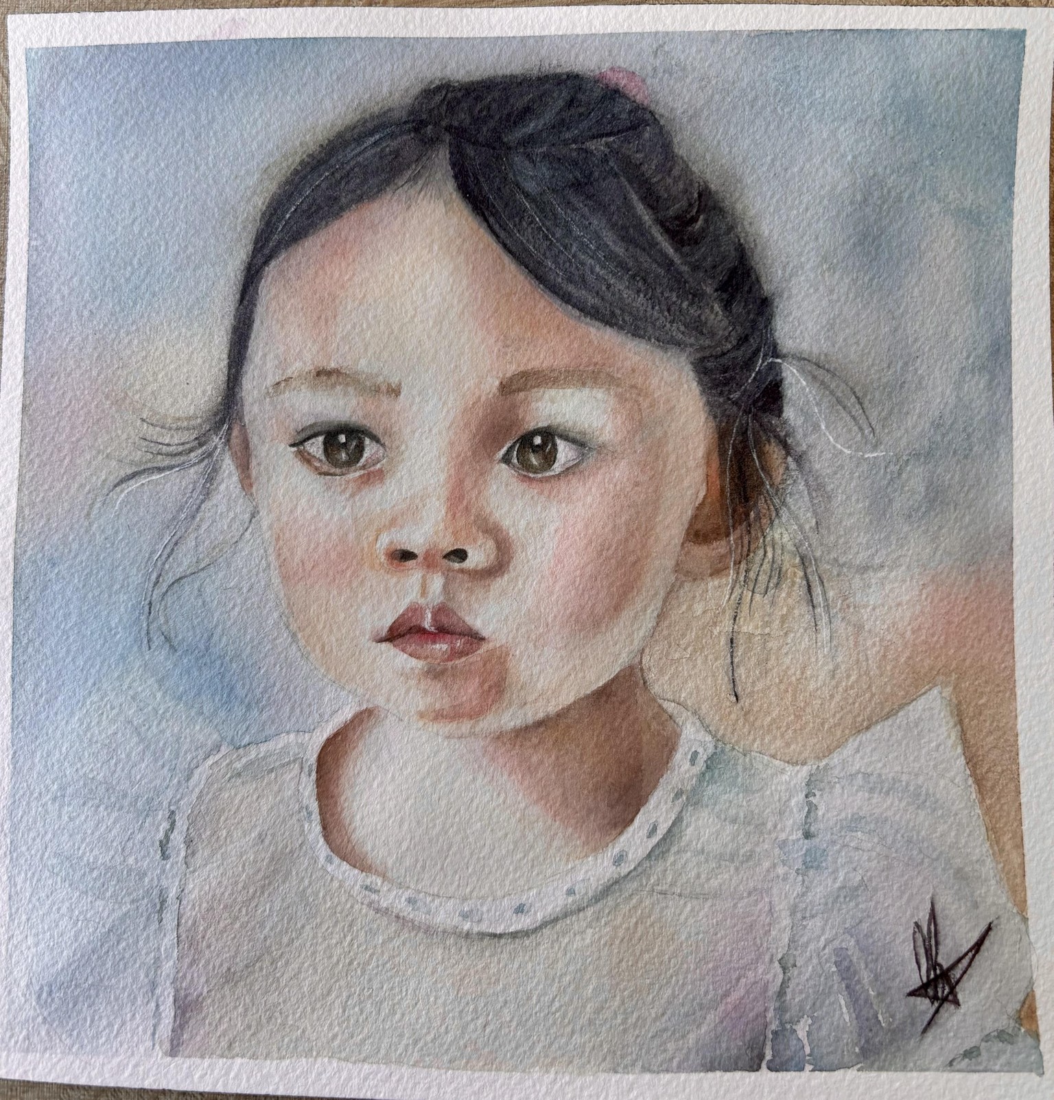 Pretty little girl - image 1 - student project