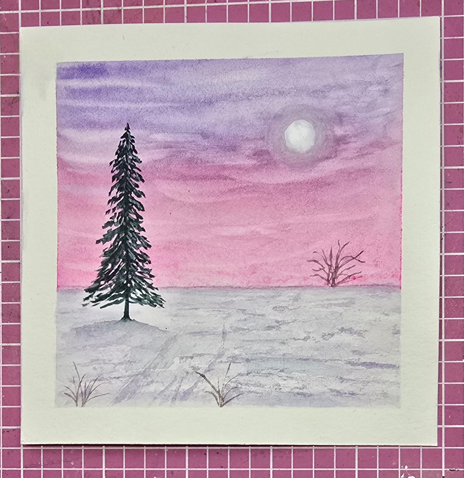 Simple Winter Landscape - image 1 - student project