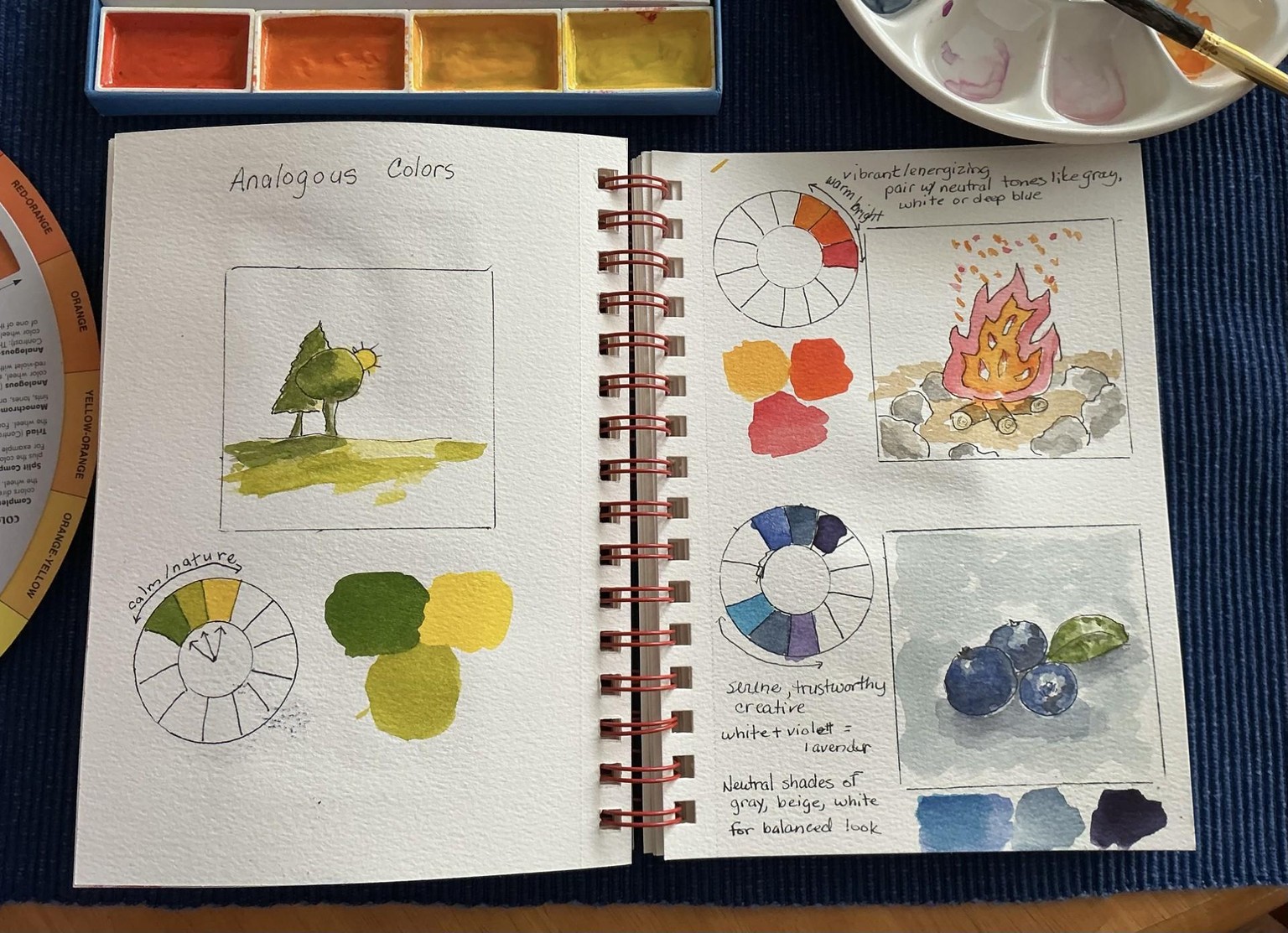 Analogous Color Study - image 2 - student project