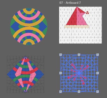 From Grids to Patterns: Merry Maximalist & Geometric Hydrangeas - image 7 - student project