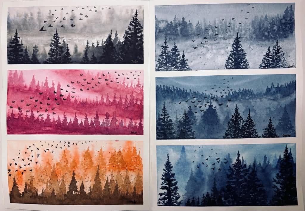 misty landscapes - image 1 - student project