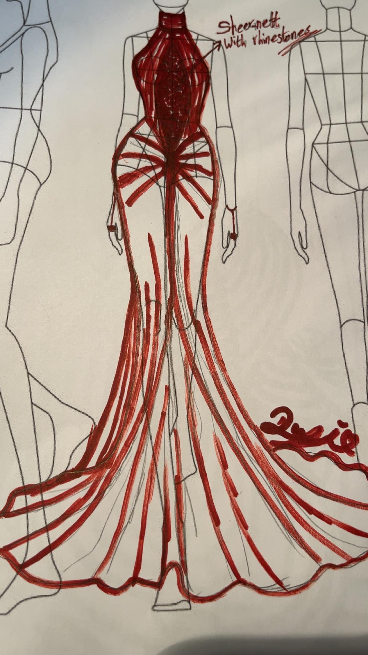 My new fashion sketches - image 2 - student project