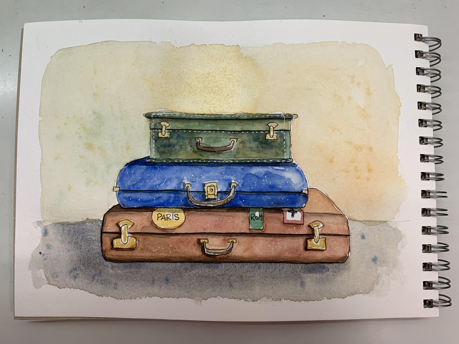 Vintage Luggage - image 1 - student project