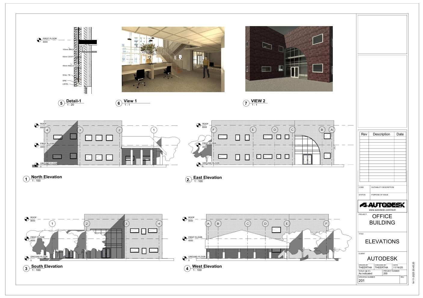 OFFICE DESIGN - THEERTHA PRAKASH - image 2 - student project