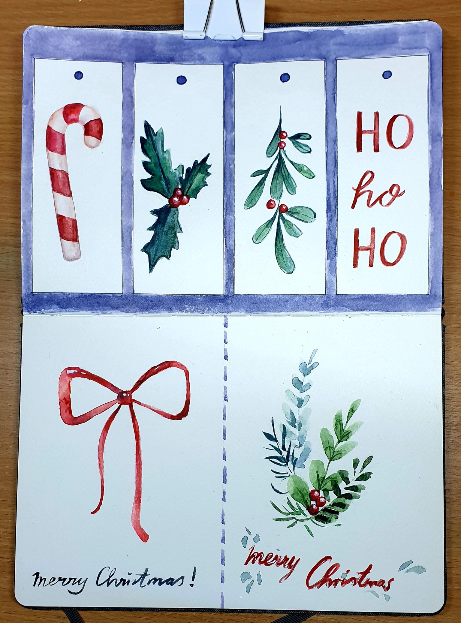 Simple and stylish Christmas card designs - image 3 - student project