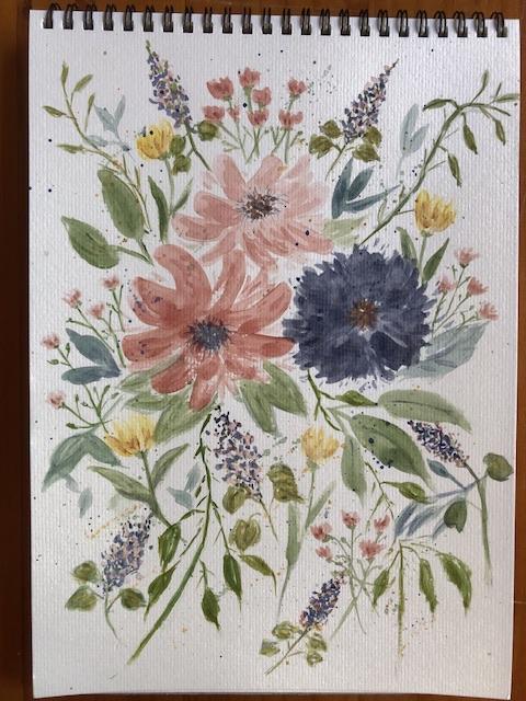 Exploring Loose Florals - image 1 - student project