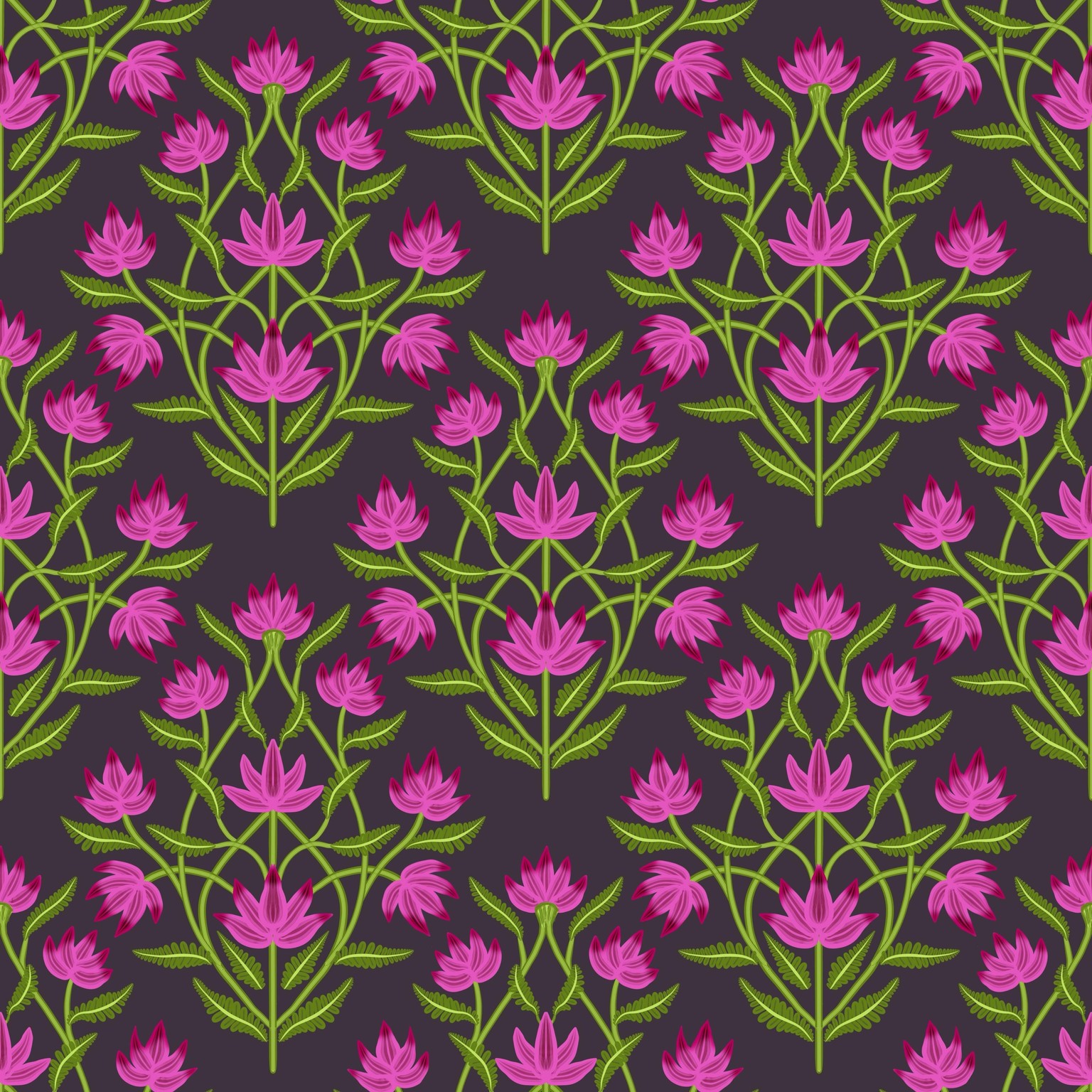 Pattern with Dual Brushes  I Created. - image 1 - student project