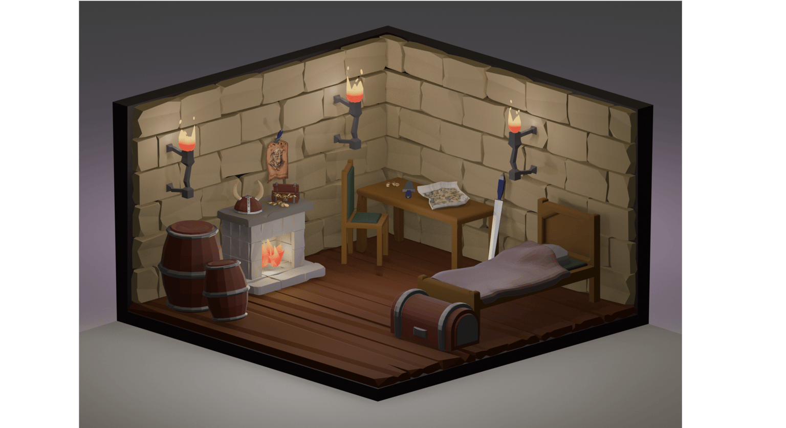 Dungeon Room - image 1 - student project
