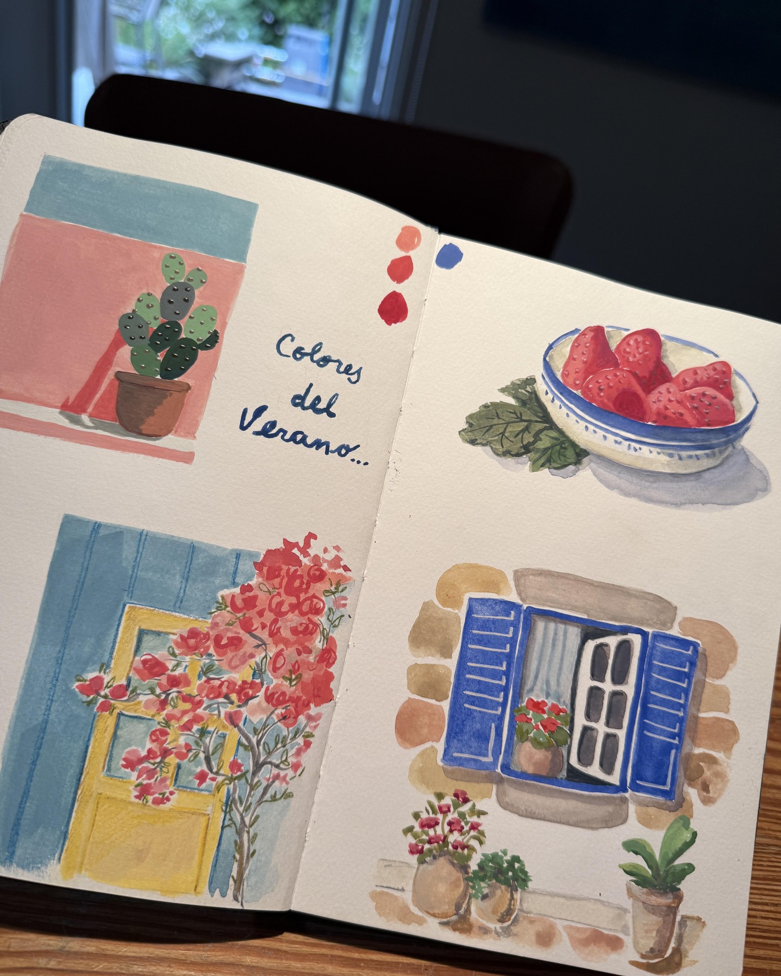 Dibujos diarios del verano aquí en el sur. . - image 1 - student project
