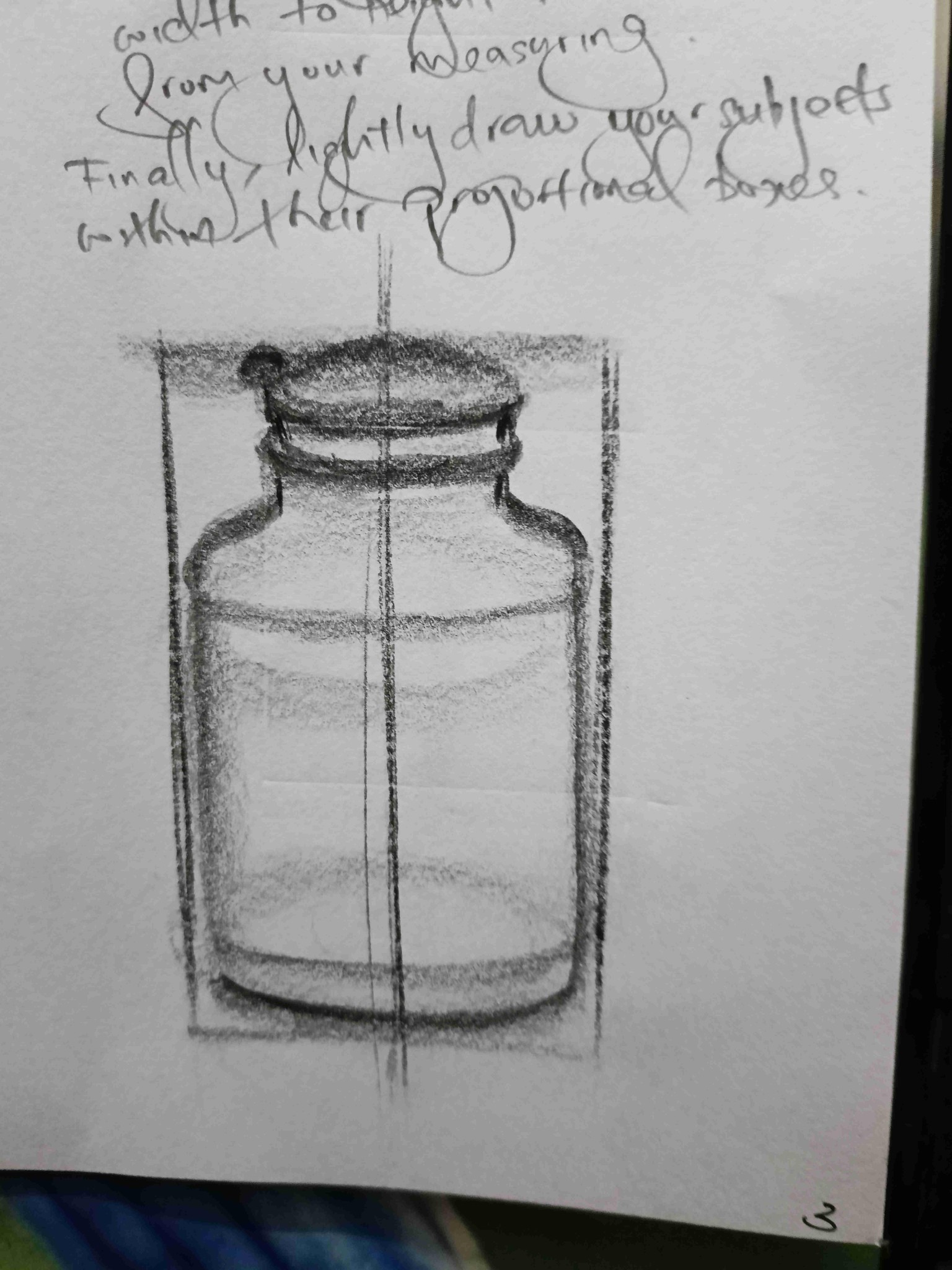 Measuring & Proportion Project - My Drawings From The Class - image 6 - student project
