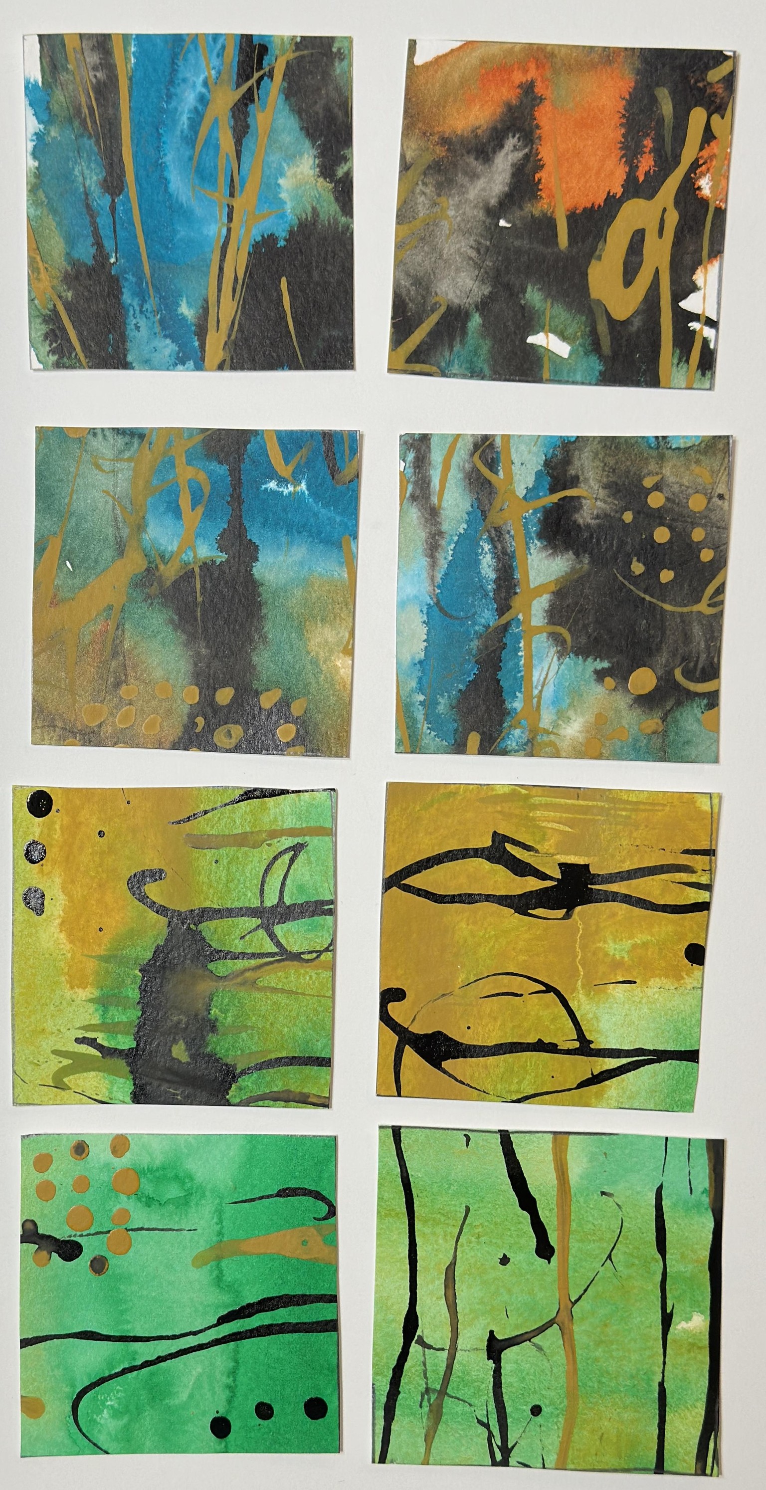 Ink Abstracts - image 2 - student project