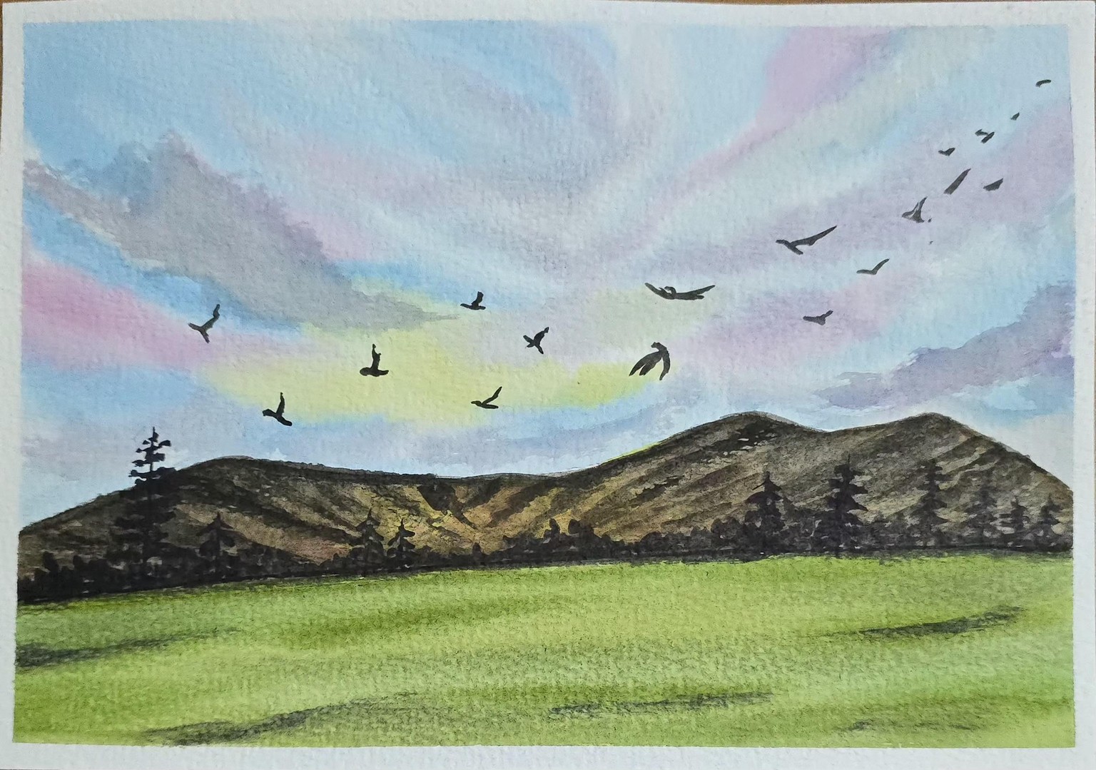 Pastel landscapes - image 4 - student project