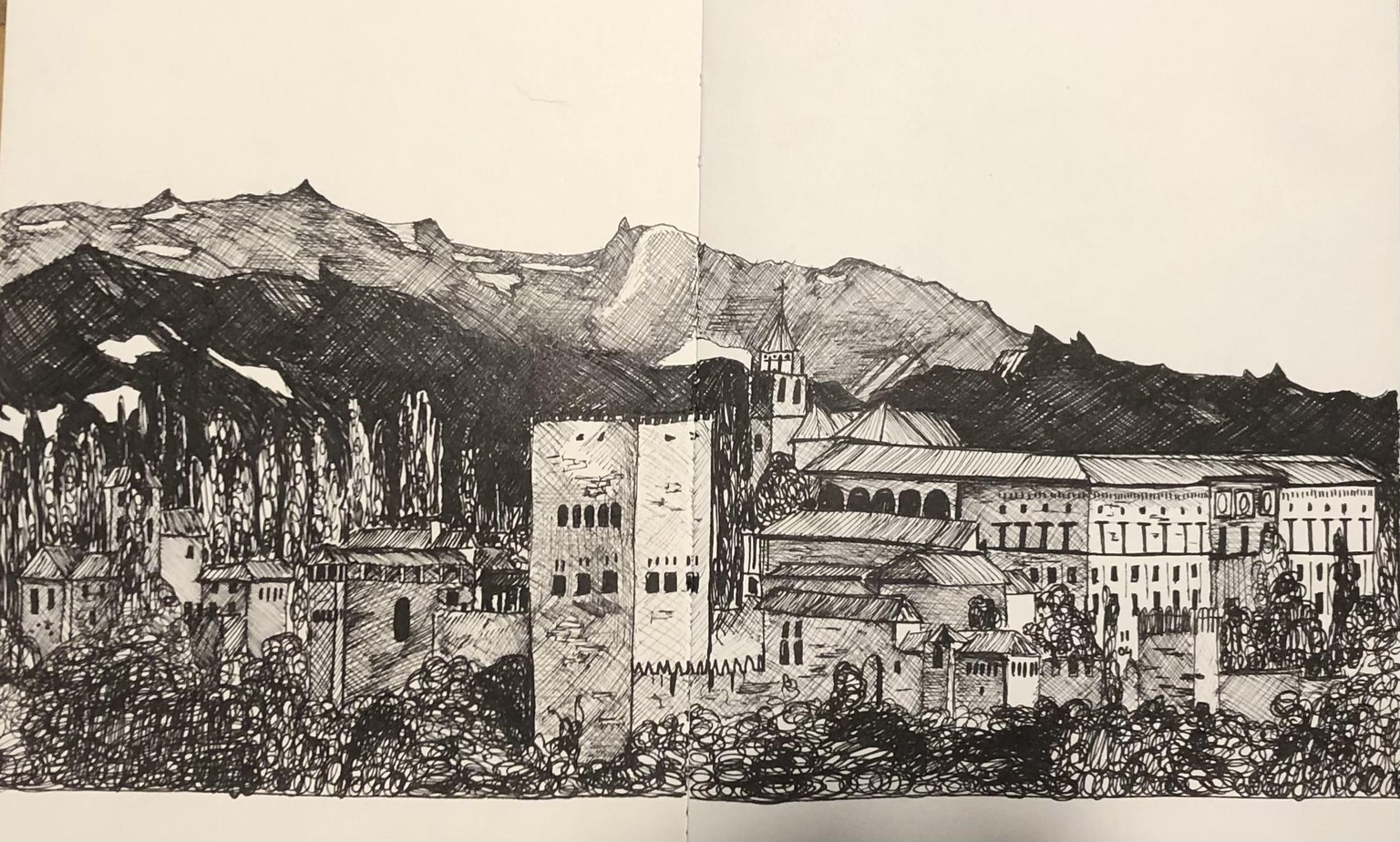 Different shaded pen-drawings - image 1 - student project